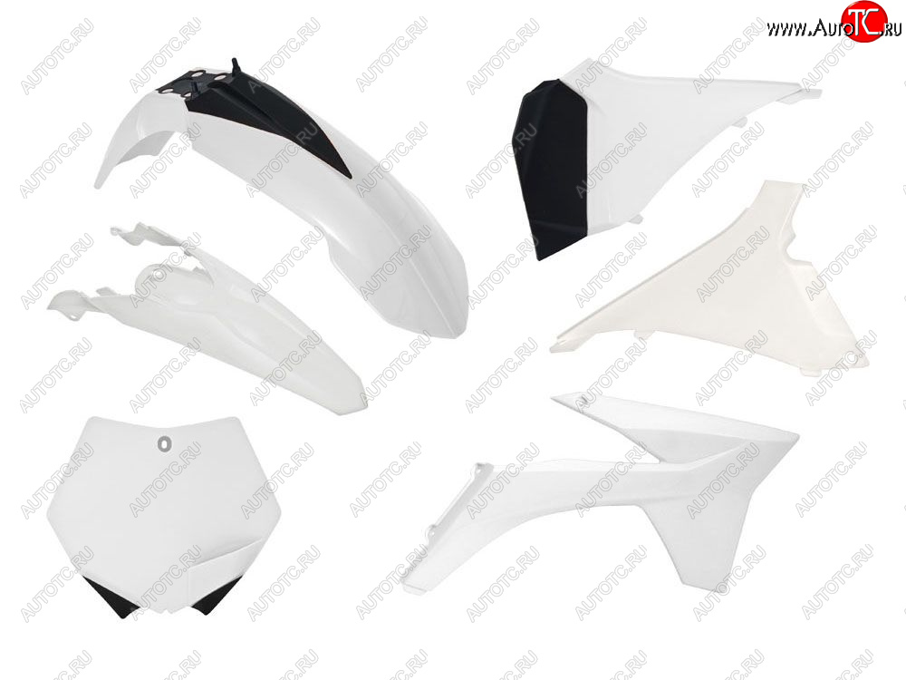 13 999 р. Комплект пластика R-Tech KTM SX 125150250 12,SXF 250350450 11-12 (R-KITKTM-BN0-509) Белый  r-kitktm-bn0-509  с доставкой в г. Воронеж
