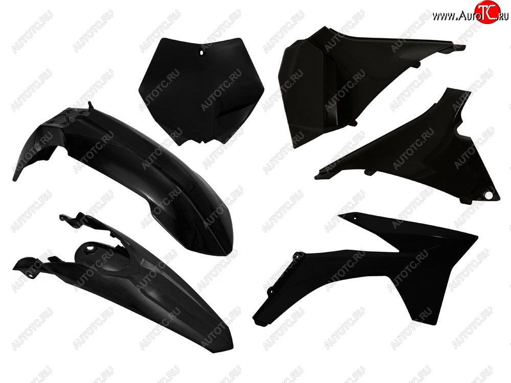 13 999 р. Комплект пластика R-Tech KTM SX 125150250 12,SXF 250350450 11-12 (R-KITKTM-NR0-509) Черный  r-kitktm-nr0-509  с доставкой в г. Воронеж