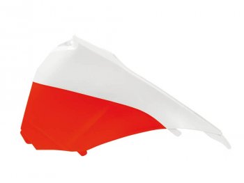 3 089 р. Крышка воздуш фильта лев R-Tech KTM SX 13-16SXF 13-15EXCF 14-16 (R-FIKTMBNANSX13) Бело-Оранж Неон  r-fiktmbnansx13  с доставкой в г. Воронеж. Увеличить фотографию 1