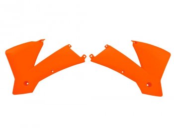 6 399 р. Обтекатели радиатора R-Tech KTM SX 01-04, EXC 03-04 (R-CVKTMAR9803) Оранжевый  r-cvktmar9803  с доставкой в г. Воронеж. Увеличить фотографию 1