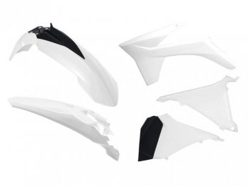 13 999 р. Комплект пластика R-Tech KTM SX 65 16-22 (R-KITKTM-BN0-500) Бело-Черный  r-kitktm-bn0-500  с доставкой в г. Воронеж. Увеличить фотографию 1