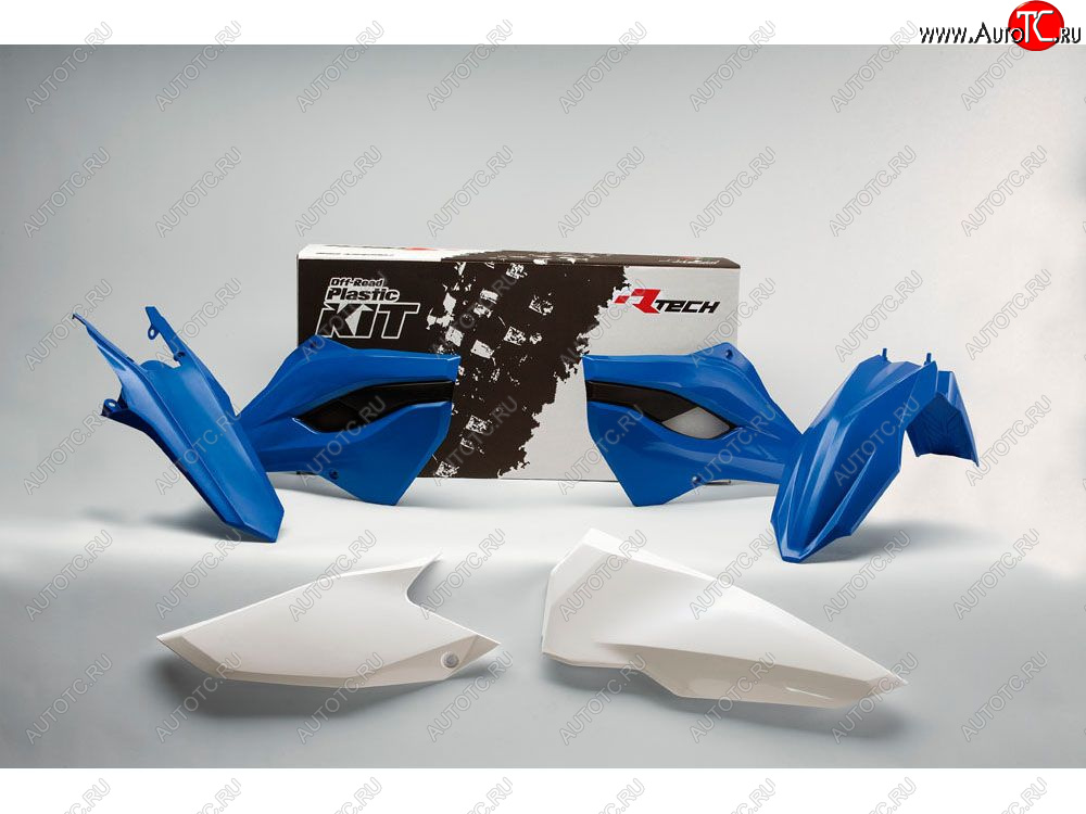 11 799 р. Комплект пластика R-Tech Husaberg TEFE 13-14 (R-KITHBG-OEM-400) синийбелый  r-kithbg-oem-400  с доставкой в г. Воронеж