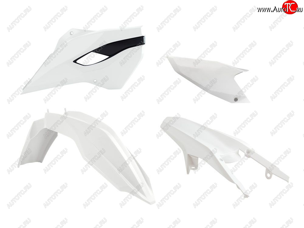 11 799 р. Комплект пластика R-Tech Husaberg TEFE 13-14 (R-KITHBG-BN0-400) Белый  r-kithbg-bn0-400  с доставкой в г. Воронеж