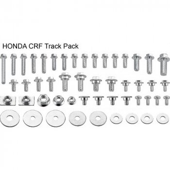 1 399 р. Набор болтов крепления пластика универсальный ACCEL Honda CRCRF  bkt-03  с доставкой в г. Воронеж. Увеличить фотографию 1