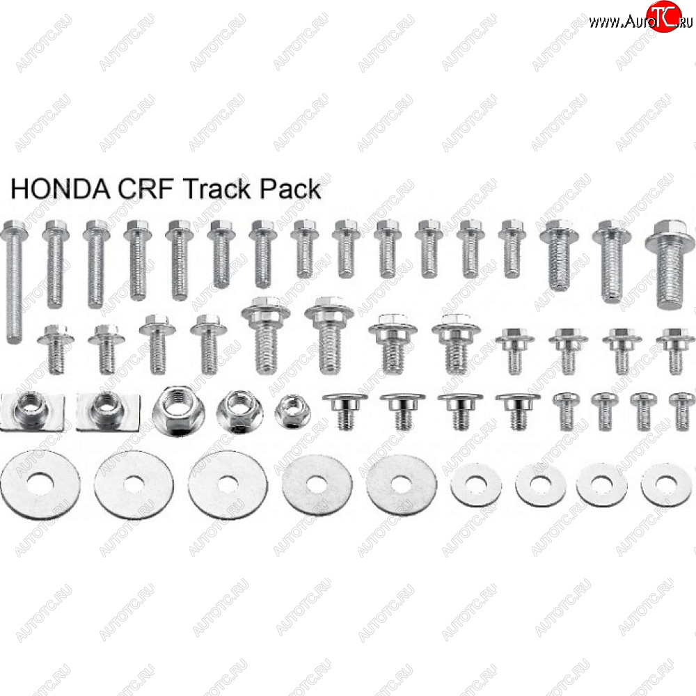1 399 р. Набор болтов крепления пластика универсальный ACCEL Honda CRCRF  bkt-03  с доставкой в г. Воронеж