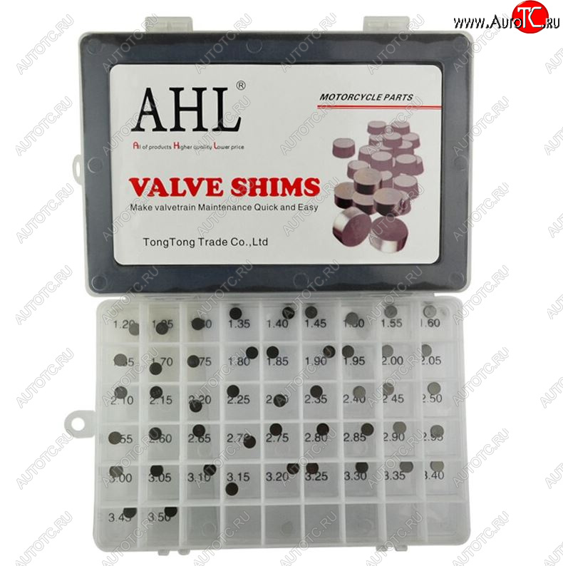 9 399 р. Комплект регулировочных шайб AHL 7.48 мм 141шт. 1,20~3.50  пм-00027850  с доставкой в г. Воронеж