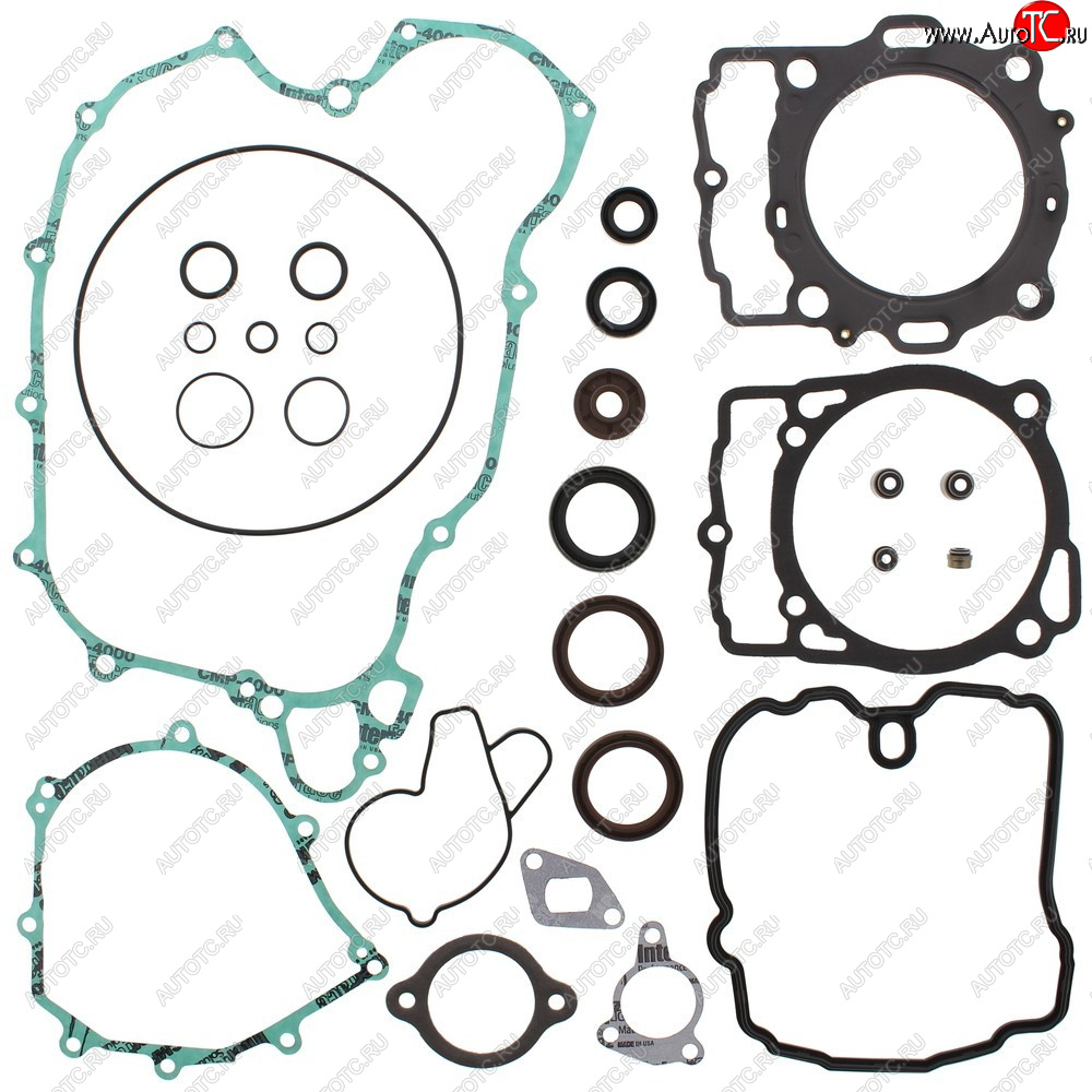 16 299 р. Комплект прокладок и сальников  WINDEROSA KTM 450XC-W 12-13 500EXCXC-W 12-16 501FE 14-15  (811343)  811343  с доставкой в г. Воронеж