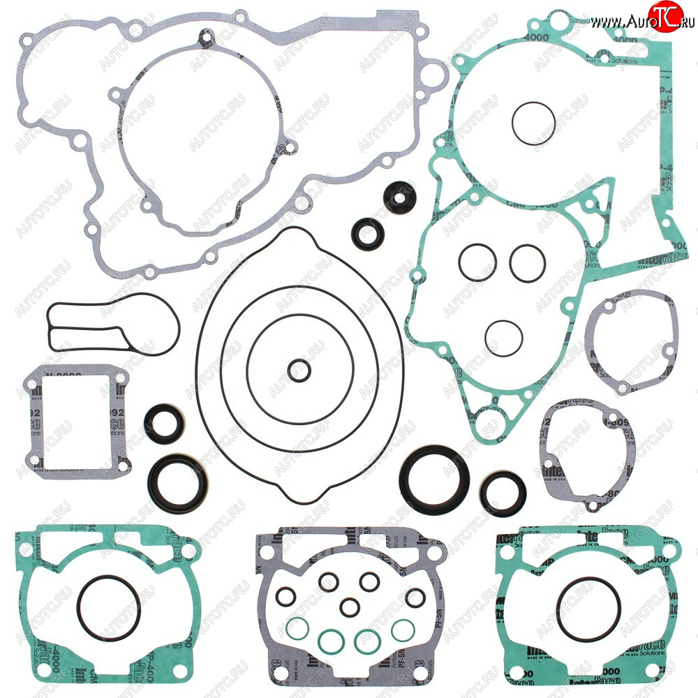 9 349 р. Комплект прокладок и сальников  WINDEROSA KTM 250XC 06-16 250XC-W 06-15 250TE 14-15  (811324)  811324  с доставкой в г. Воронеж