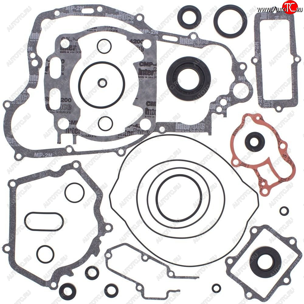 8 649 р. Комплект прокладок и сальников двигателя полный WINDEROSA Yamaha YZ250 02-16, YZ250X 16  (811670)  811670  с доставкой в г. Воронеж