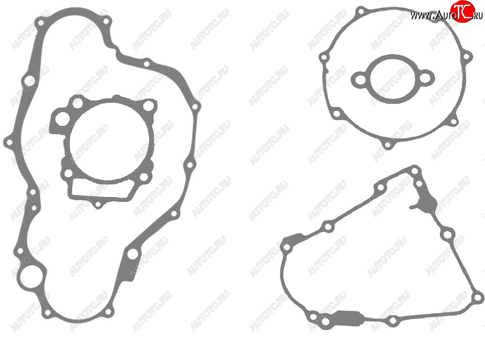 1 579 р. Комплект прокладок CHAKIN для мотоцикла Yamaha WR450F 07-15, YZ450F 06-09  00ky-013  с доставкой в г. Воронеж