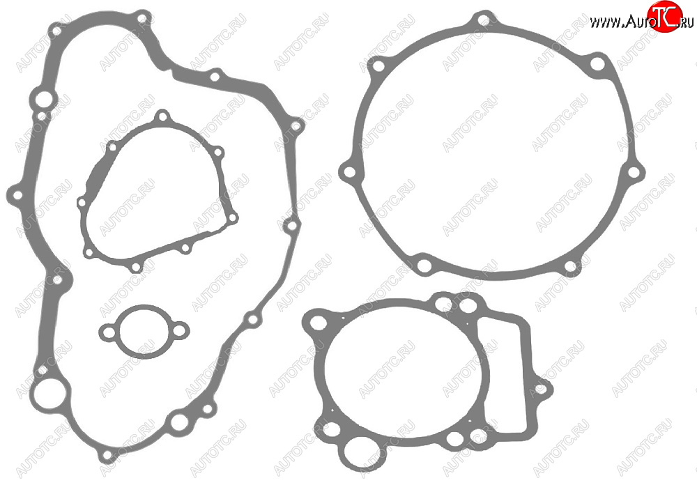 1 079 р. Комплект прокладок CHAKIN для мотоцикла Yamaha WR250F 01-02, YZ250F 01-13  00ky-015  с доставкой в г. Воронеж