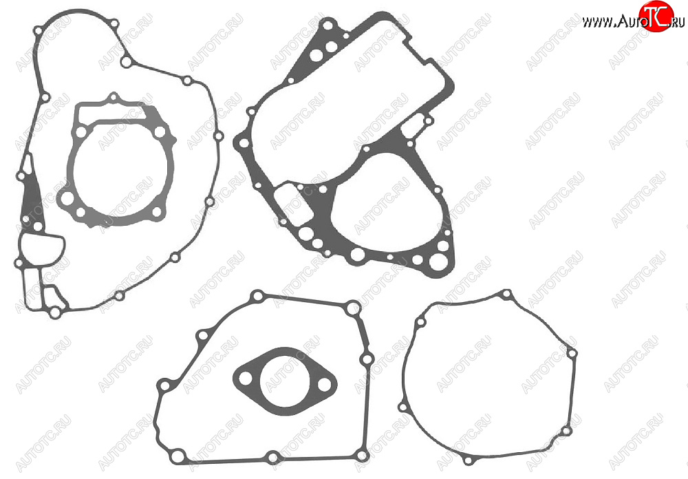 2 159 р. Комплект прокладок CHAKIN для мотоцикла Suzuki RMX450 10-11, RMZ450 08-15  00ks-017  с доставкой в г. Воронеж