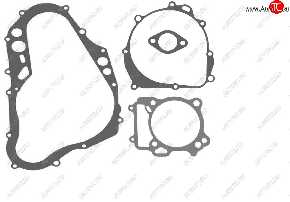 1 289 р. Комплект прокладок CHAKIN для мотоцикла Kawasaki KLX400RSR 03-04,Suzuki DRZ400E 00-07  00kk-012  с доставкой в г. Воронеж