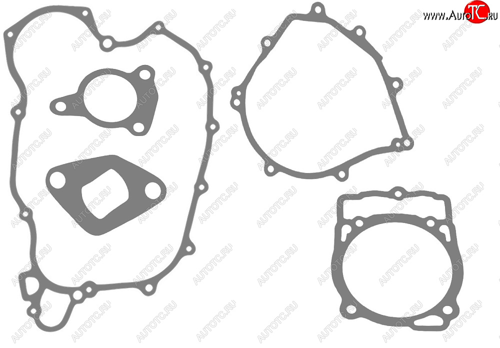 1 299 р. Комплект прокладок CHAKIN для мотоцикла KTM 450 SX-FXC-F 13, XC-W 14-16, Husqvarna FE 450 14-17  0kkt-014  с доставкой в г. Воронеж