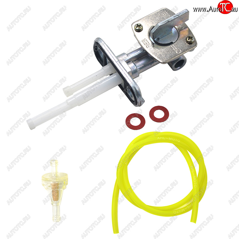 1 409 р. Бензокраник AHL Yamaha XVS1100 99-09, XVS650 98-16, XV750 Virago 88-97  пм-00025515  с доставкой в г. Воронеж