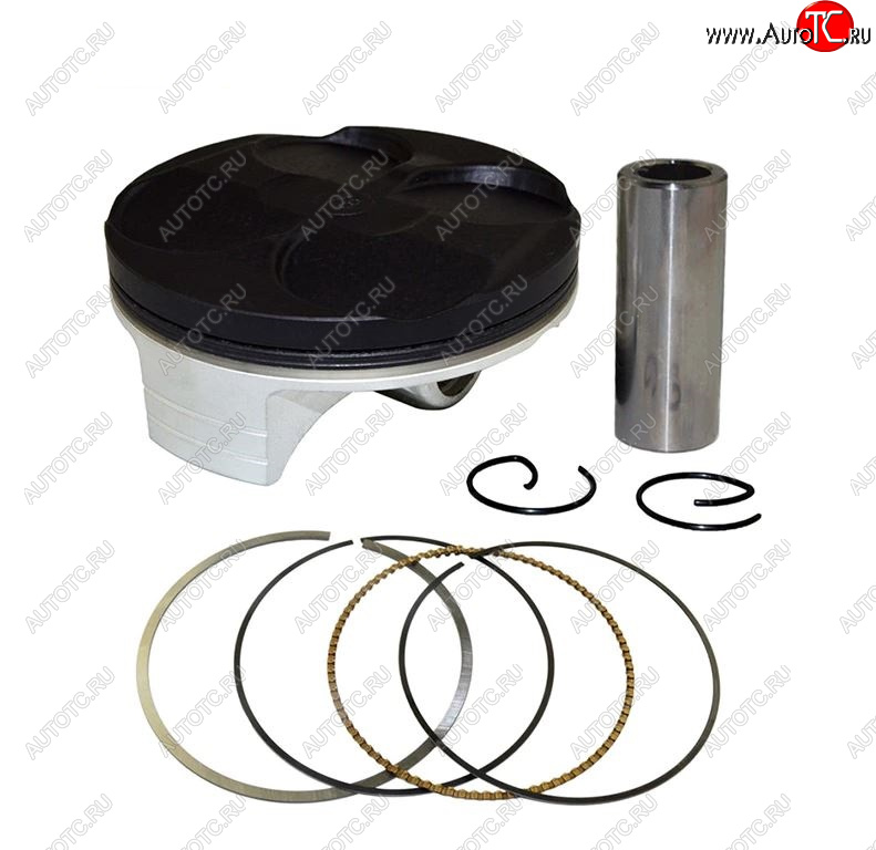 4 819 р. Поршень в сборе AHL Honda CRF250R 04-07, CRF250X 04-17  пм-00025495  с доставкой в г. Воронеж