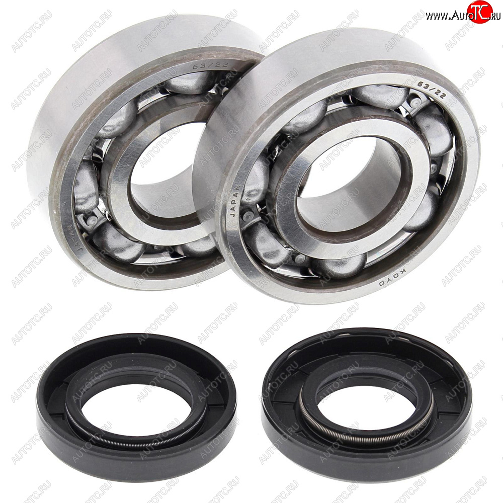 8 419 р. Компл. подшипников и сальников квала ALL BALLS Yamaha YZ125 05-16  (24-1062)  24-1062  с доставкой в г. Воронеж