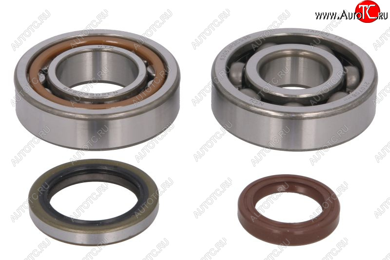 6 399 р. Компл. подшипсальников коленвала Athena KTM SX125 11-23, MC125 20-23, TC125 14-23  p400270444023  с доставкой в г. Воронеж