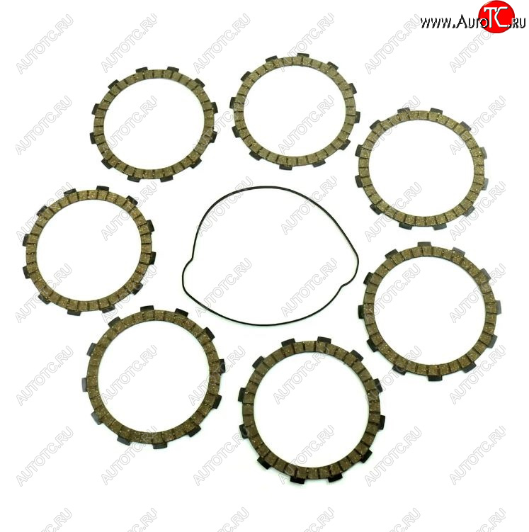 10 459 р. Компл. фрикц. дисков сцепл.+прокладка Athena KTM SX-F250350 16-22  p40230016  с доставкой в г. Воронеж