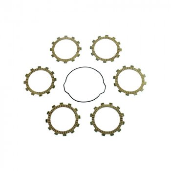 5 339 р. Компл. фрикц. дисков сцепл.+прокладка Athena KTM SX65 09-23, MC65 20-23, TC65 17-23  p40230019  с доставкой в г. Воронеж. Увеличить фотографию 1