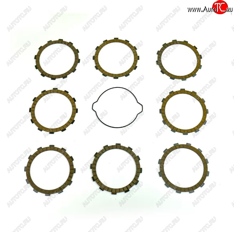 8 399 р. Компл. фрикц. дисков сцепл.+прокладка Athena KTM SX250EXC250EXC300 13-16  p40230021  с доставкой в г. Воронеж