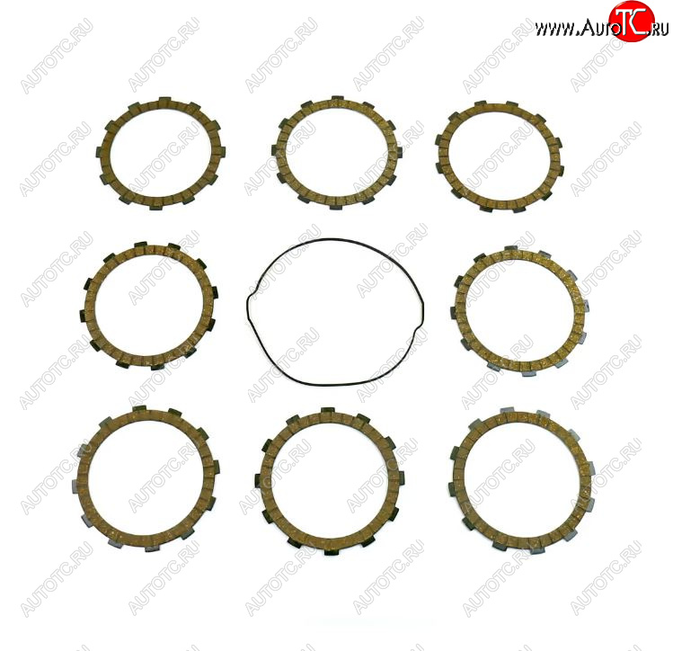 10 019 р. Компл. фрикц. дисков сцепл.+прокладка Athena KTM SX-F250 13-15,SX-F350 11-15  p40230024  с доставкой в г. Воронеж