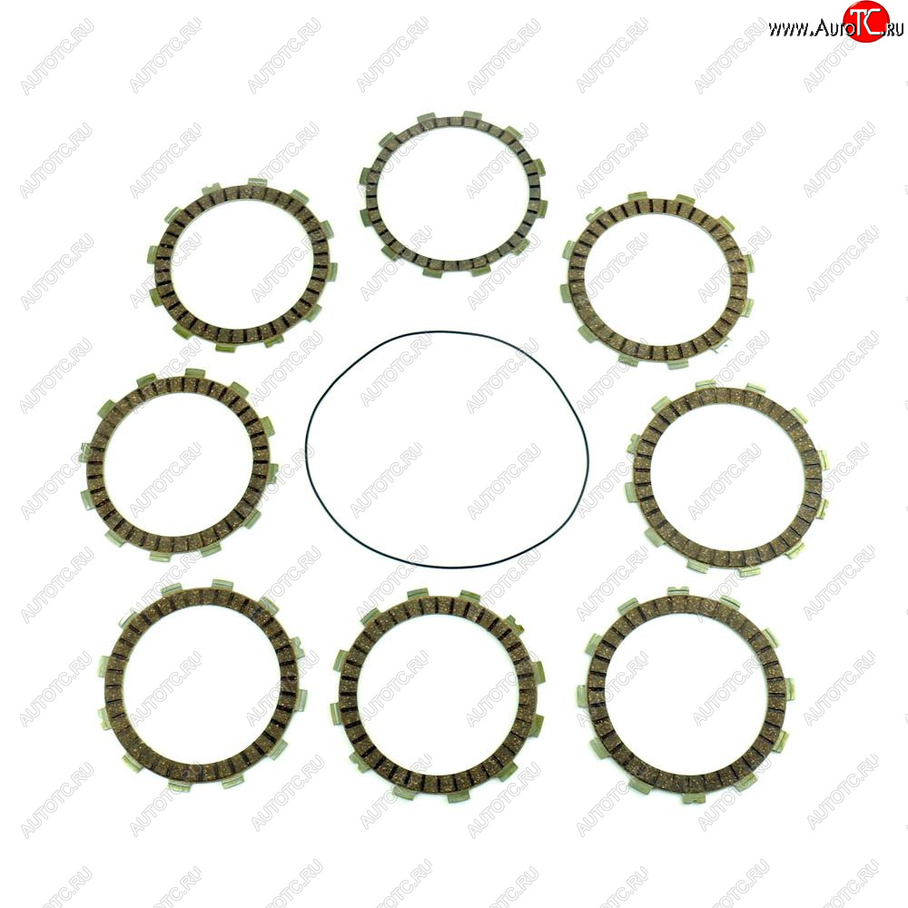 7 489 р. Компл. фрикц. дисков сцепл.+прокладка Athena Honda CRF250R 11-17  p40230056  с доставкой в г. Воронеж