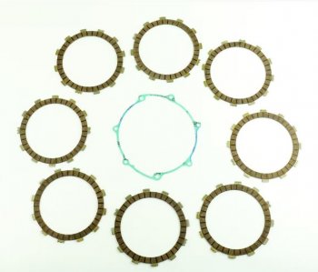 9 579 р. Компл. фрикц. дисков сцепл.+прокладка Athena Yamaha WR450F 05-14  p40230078  с доставкой в г. Воронеж. Увеличить фотографию 1