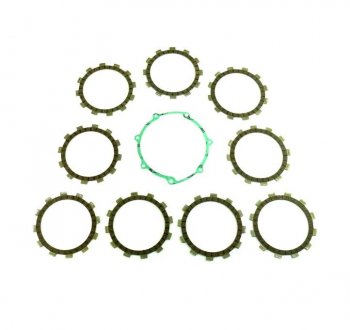 7 859 р. Компл. фрикц. дисков сцепл.+прокладка Athena Yamaha YZ250F 01-13, WR250F 01-13  p40230106  с доставкой в г. Воронеж. Увеличить фотографию 1