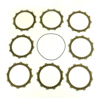 9 289 р. Компл. фрикц. дисков сцепл.+прокладка Athena Yamaha WR450F 16-18  p40230112  с доставкой в г. Воронеж. Увеличить фотографию 1