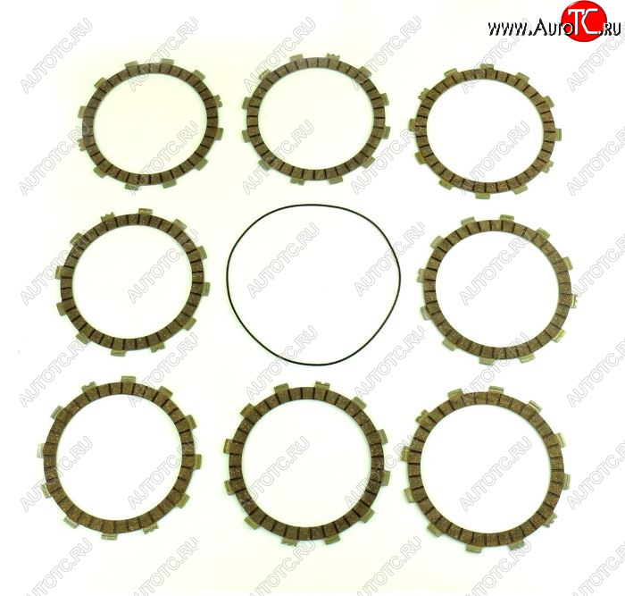 9 289 р. Компл. фрикц. дисков сцепл.+прокладка Athena Yamaha WR450F 16-18  p40230112  с доставкой в г. Воронеж