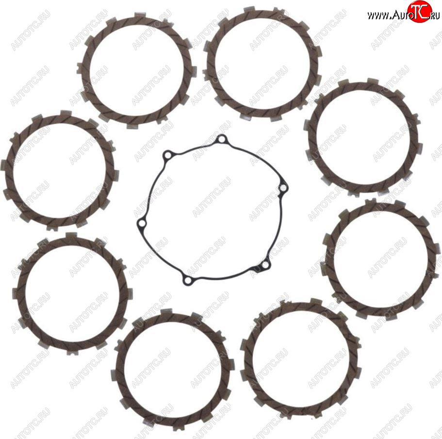 9 679 р. Компл. фрикц. дисков сцепл.+прокладка Athena Yamaha YZ250F 19-23  p40230118  с доставкой в г. Воронеж