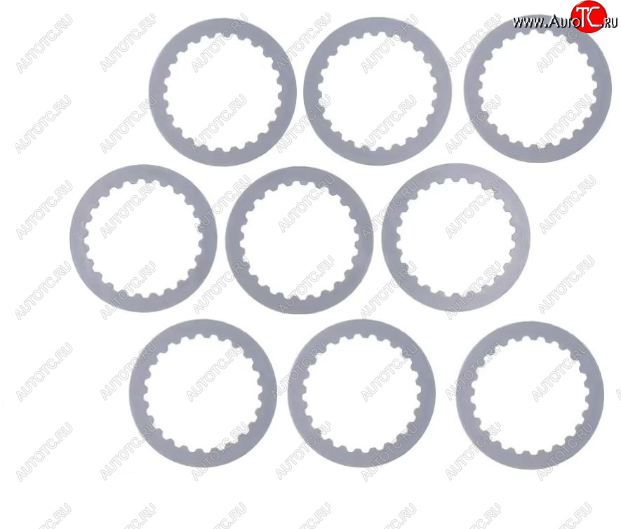 5 749 р. Компл. стальных дисков сцепления Athena KTM SX-F450 12-23, EXC-F450 17-23, EXC-F350 12-23  p40240012  с доставкой в г. Воронеж