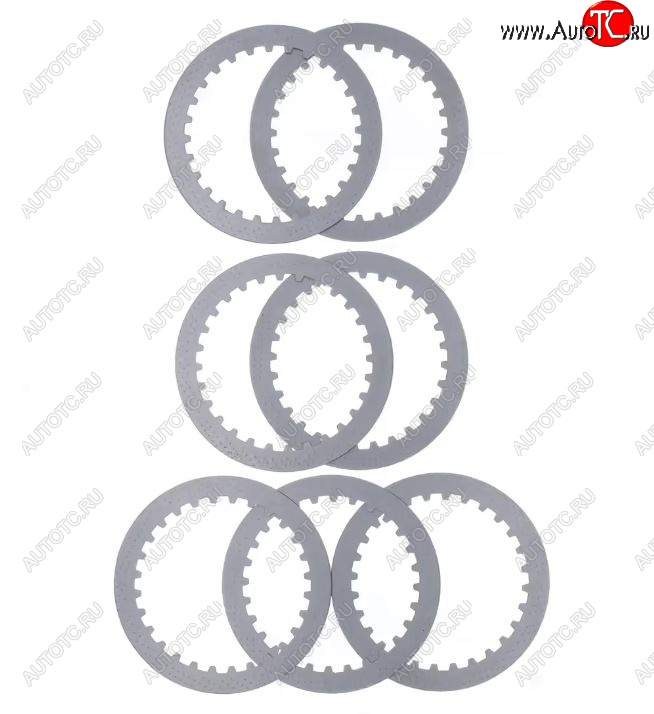 2 649 р. Компл. стальных дисков сцепления Athena Honda CRF450R 02-16, CRF450RRX 21-22, CRF450X 05-17  p40240029  с доставкой в г. Воронеж