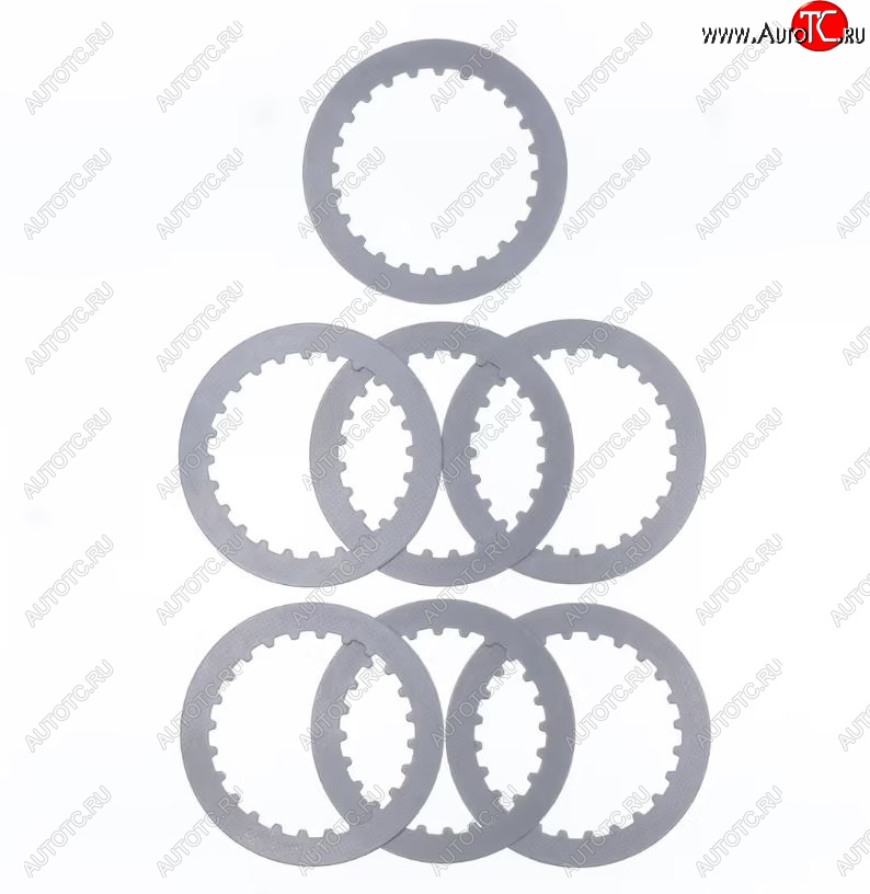 4 099 р. Компл. стальных дисков сцепления Athena Honda CRF250R 04-21, CRF250RX 19-21, CRF250X 04-17  p40240050  с доставкой в г. Воронеж