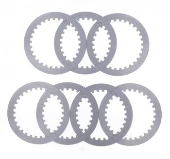 5 529 р. Компл. стальных дисков сцепления Athena Yamaha YZ450F 07-22,YZ450FX 19-22, YZ250 94-22, YZ250X 16-22  p40240061  с доставкой в г. Воронеж. Увеличить фотографию 1