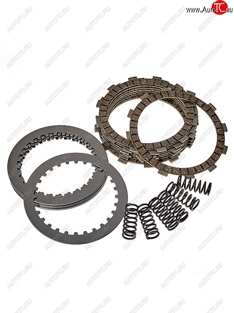 13 299 р. Комплект дисков сцепления BWX Honda CRF450R 02-08, CRF450X 05-17  clk30006  с доставкой в г. Воронеж