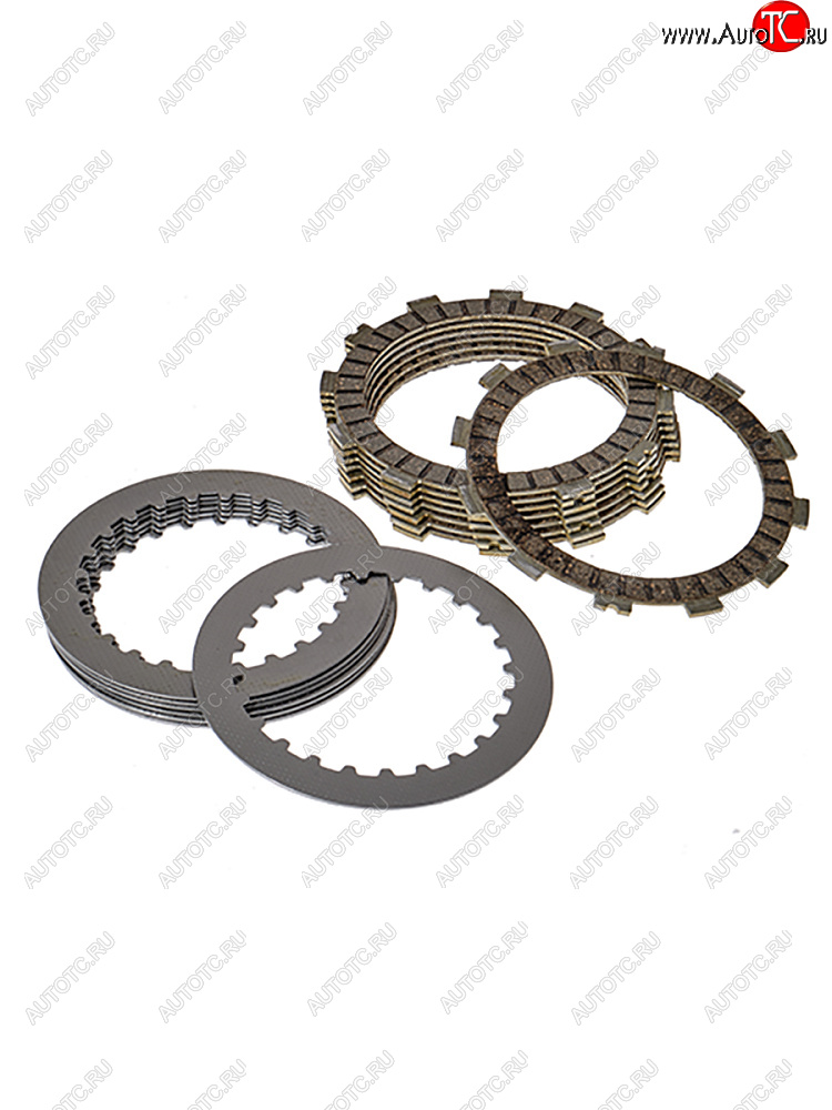 9 859 р. Комплект дисков сцепления BWX Honda CRF250R 18-19, CRF250RX 2019  clk30016b  с доставкой в г. Воронеж