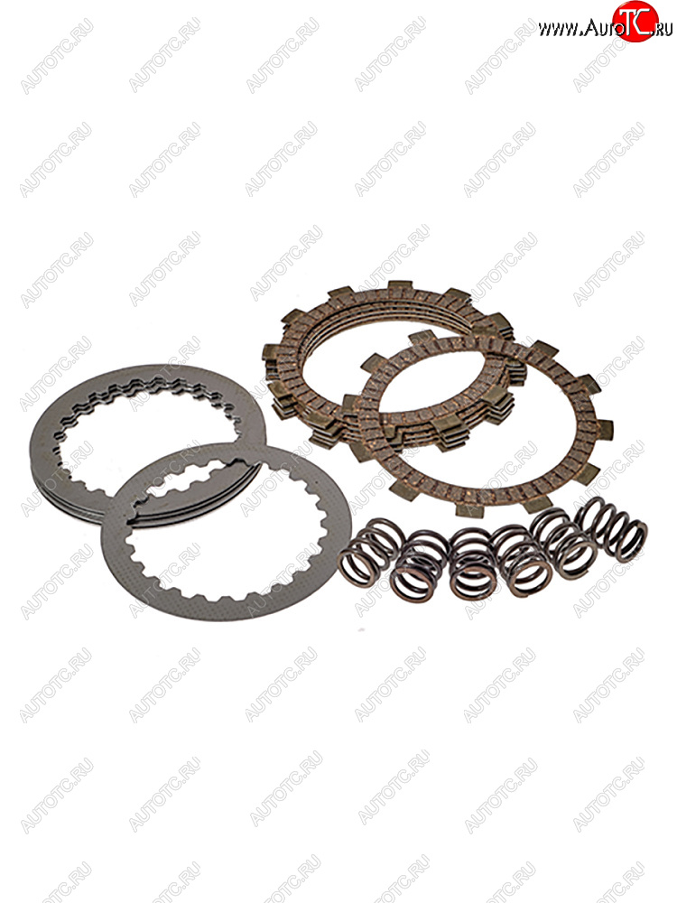 8 229 р. Комплект дисков сцепления BWX KTM SX65 00-22, Husqvarna TC65 17-22, GasGas MC65 20-22  clk60001  с доставкой в г. Воронеж