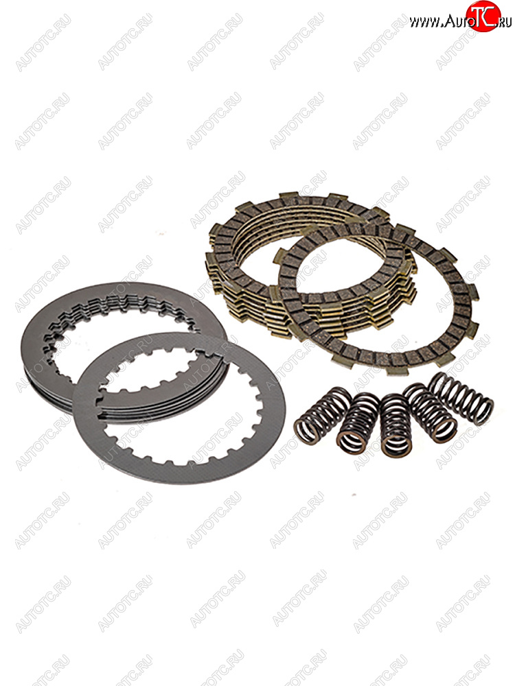 9 339 р. Комплект дисков сцепления BWX KTM SX-F250 05-12, EXC-F250 07-13, Husaberg FE250 2013  clk60009  с доставкой в г. Воронеж
