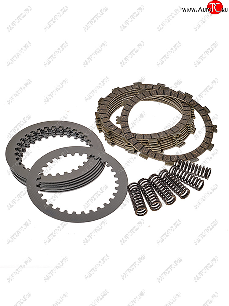14 849 р. Комплект дисков сцепления BWX Yamaha WR450F 05-15, GasGas EC450F 13-15  clk90008  с доставкой в г. Воронеж