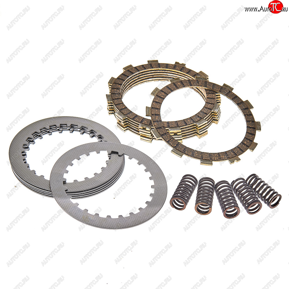 10 189 р. Комплект дисков сцепления BWX KTM SX125 98-05,09-15, EXC125 98-05,09-10,13-16, Husqvarna TC125 14-15  clk60003  с доставкой в г. Воронеж