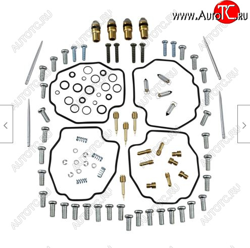 13 299 р. Ремкомплект карбюратора ALL BALLS Yamaha VMX12 V-Max 93-05 (26-1675)  26-1675  с доставкой в г. Воронеж