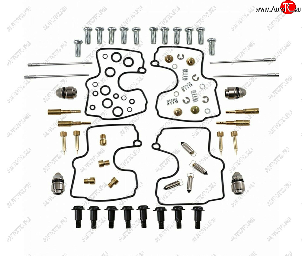 14 079 р. Ремкомплект карбюратора ALL BALLS Suzuki GSX-R600 98-00 (26-1704)  26-1704  с доставкой в г. Воронеж