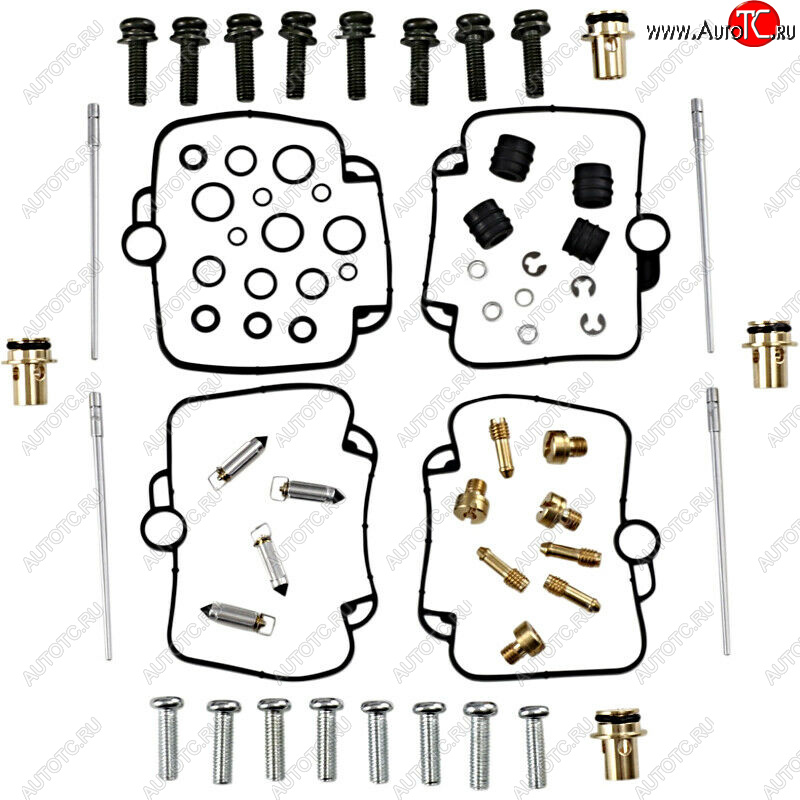 12 519 р. Ремкомплект карбюратора ALL BALLS Suzuki GSX-R750 93-95 (26-1712)  26-1712  с доставкой в г. Воронеж