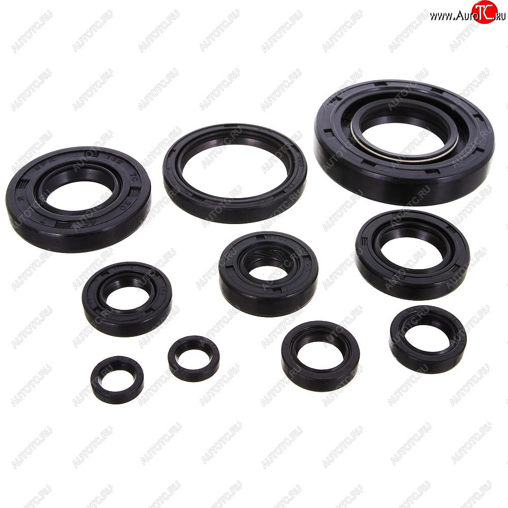 2 589 р. Комплект сальников двигателя BWX Yamaha YZ250 02-22, YZ250X 16-22 (822304)  osk90304  с доставкой в г. Воронеж