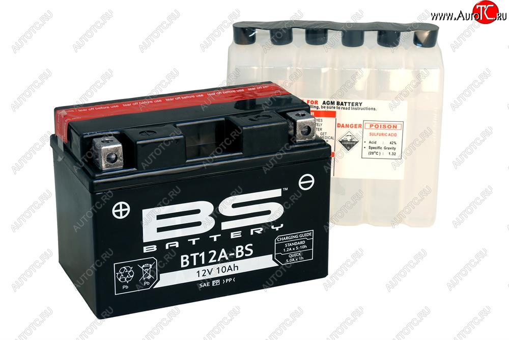 5 249 р. Аккумулятор BS-BATTERY BT12A-BSYT12A-BS  300602  с доставкой в г. Воронеж