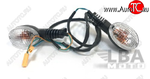 2 539 р. Поворотники Kawasaki Ninja 250 08-12 ПередЗад  пм-00016015  с доставкой в г. Воронеж