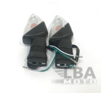 2 539 р. Поворотники Kawasaki Ninja ZX-6R, ZX-10R, Z1000, Z750, KLE 650 Versys Задние  пм-00016016  с доставкой в г. Воронеж. Увеличить фотографию 1