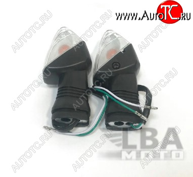 2 539 р. Поворотники Kawasaki Ninja ZX-6R, ZX-10R, Z1000, Z750, KLE 650 Versys Задние  пм-00016016  с доставкой в г. Воронеж